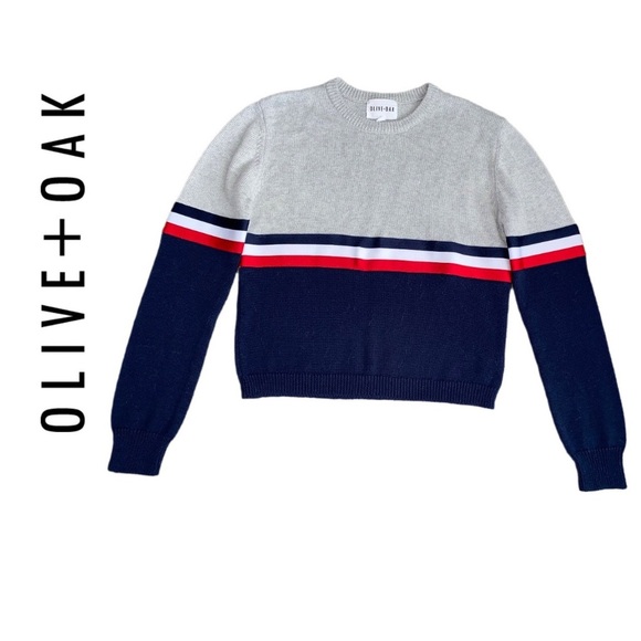 Olive & Oak Women’s Crew Neck Sweater Size XS - Picture 2 of 7